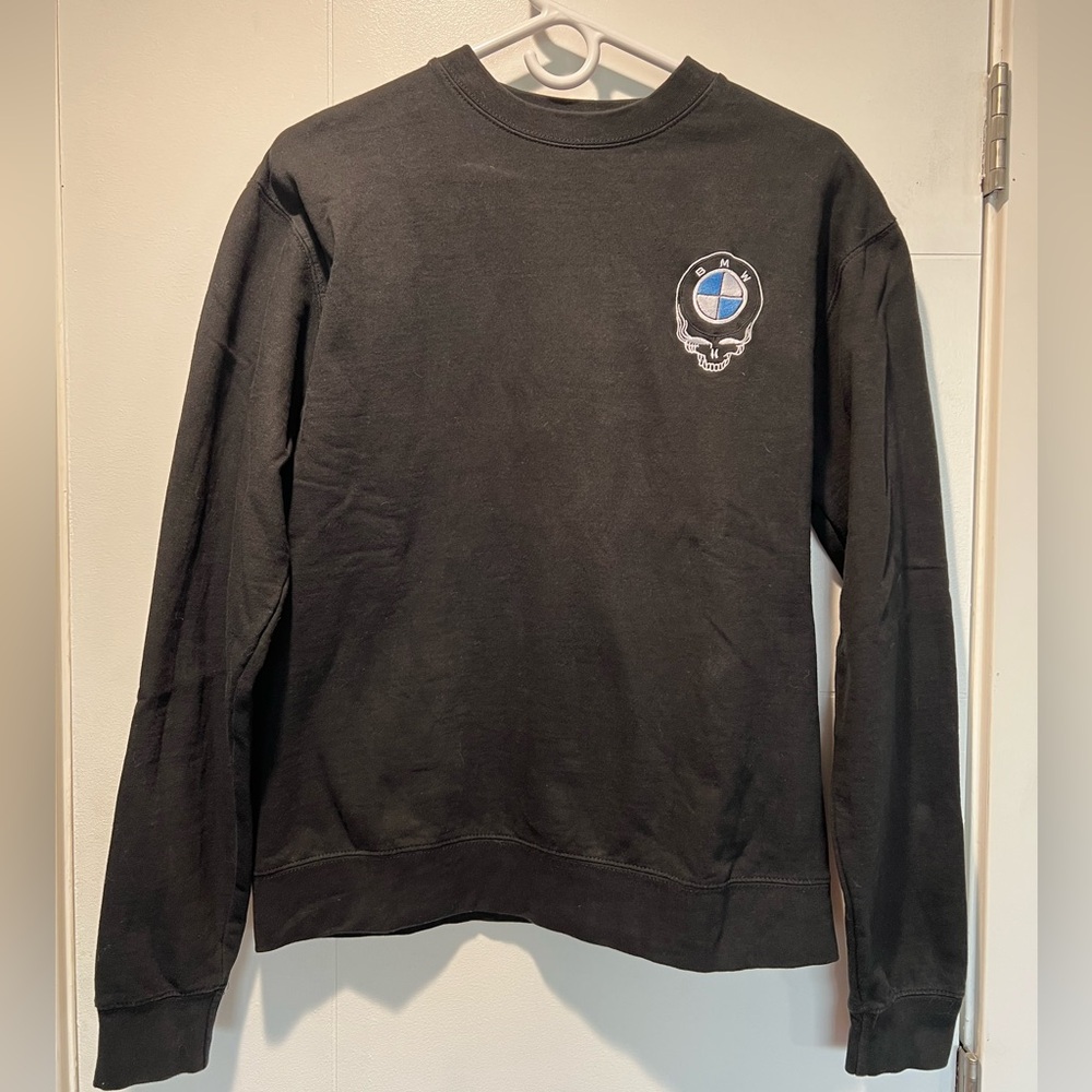 Grateful Dead / BMW Black Crewneck Sweatshirt - Small